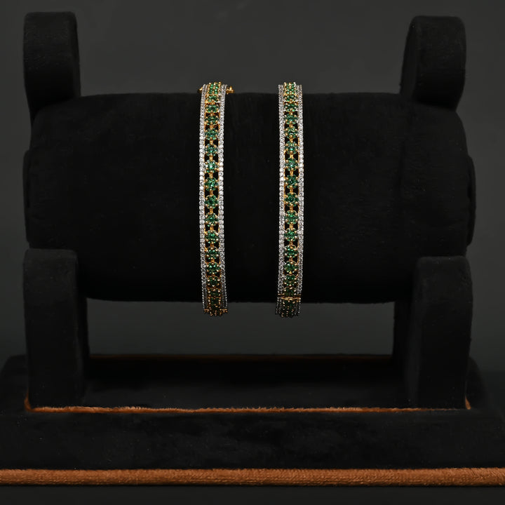 CZ Emerald Bangles