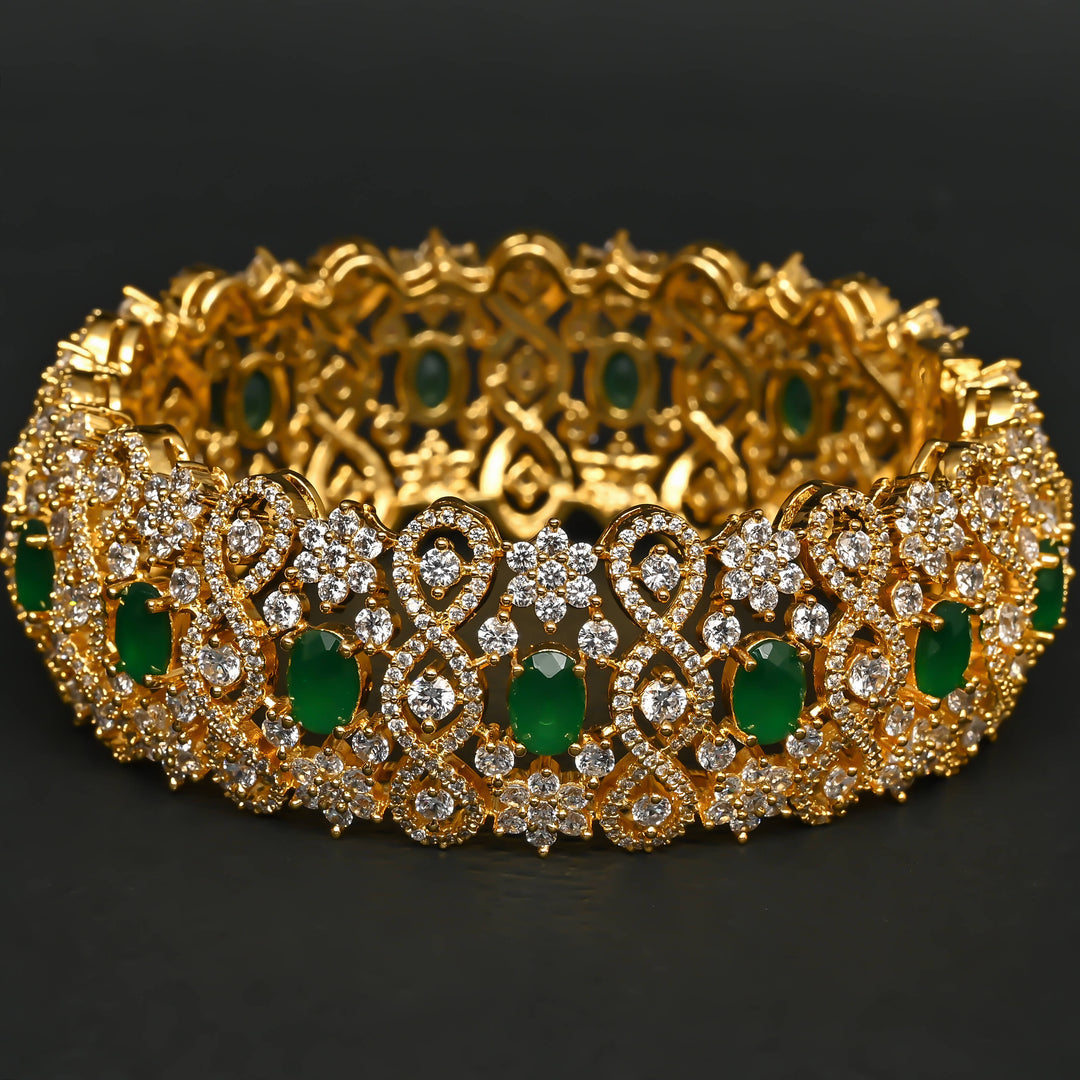 CZ Emerald Bangles