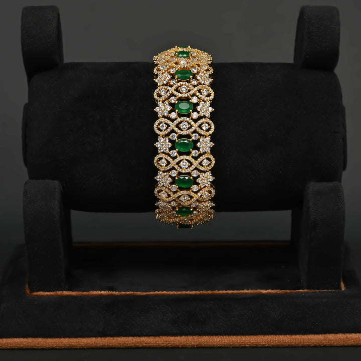 CZ Emerald Bangles