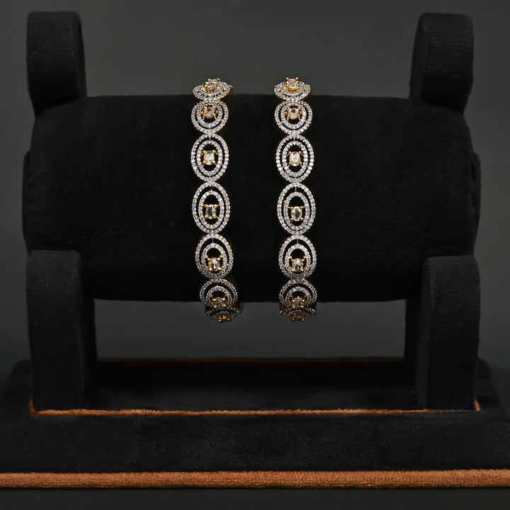 CZ Diamond Finish Bangles