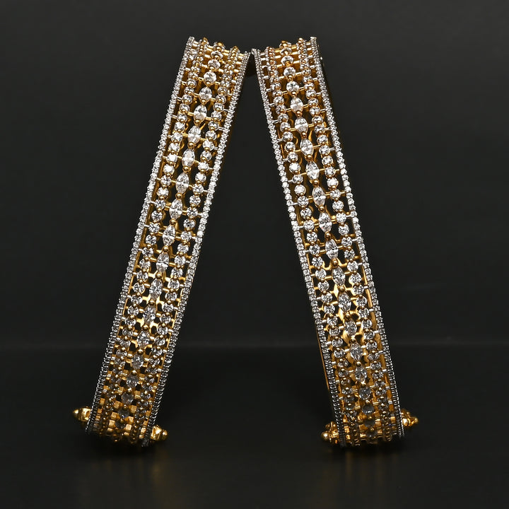 CZ Diamond Finish Bangles