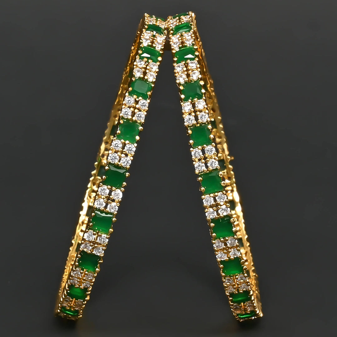CZ Emerald Bangles