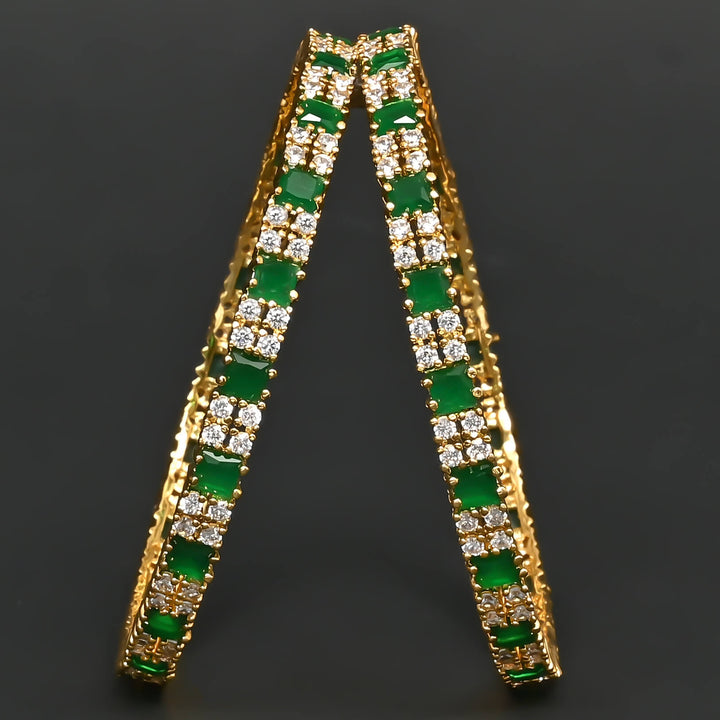 CZ Emerald Bangles