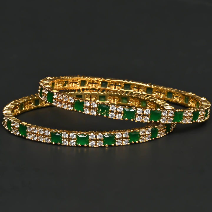 CZ Emerald Bangles
