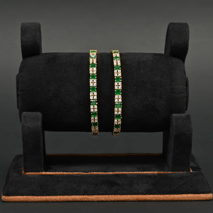 CZ Emerald Bangles