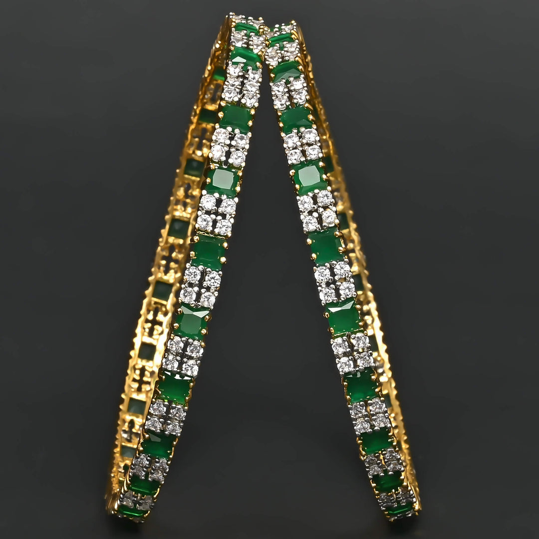 CZ Emerald Bangles