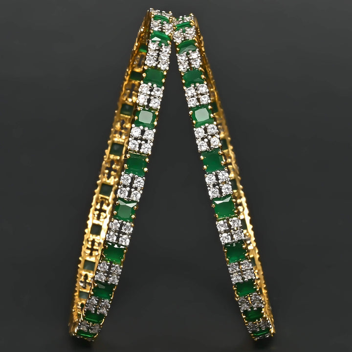 CZ Emerald Bangles