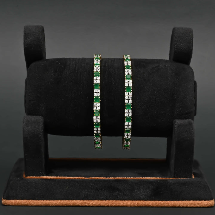 CZ Emerald Bangles