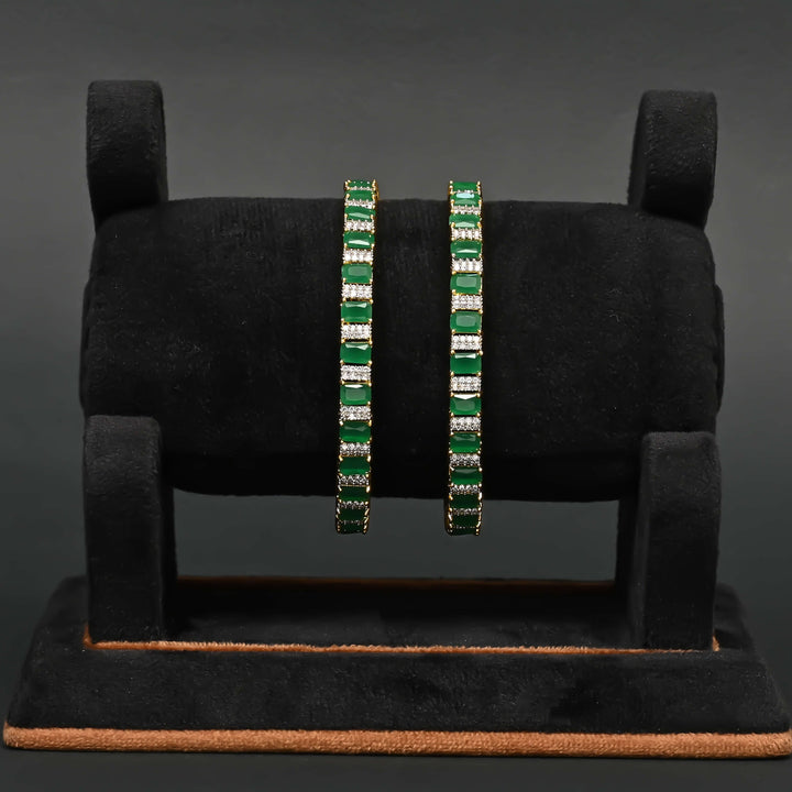 CZ Emerald Bangles