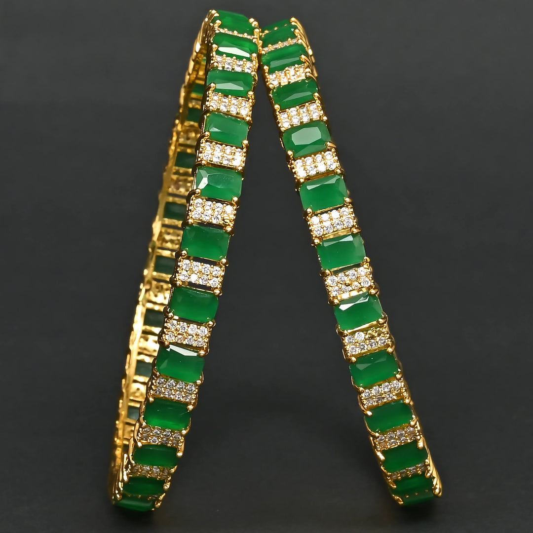 CZ Emerald Bangles