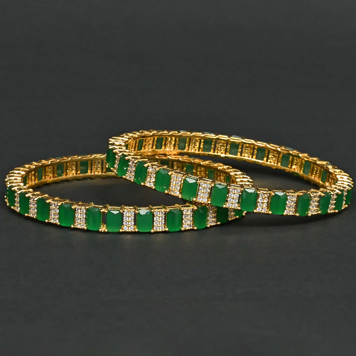 CZ Emerald Bangles