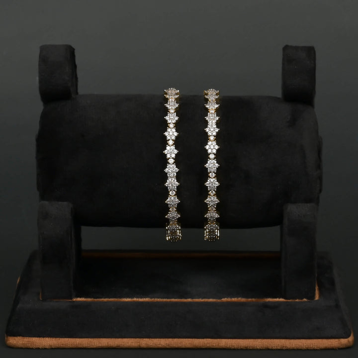 CZ Diamond Finish Bangles