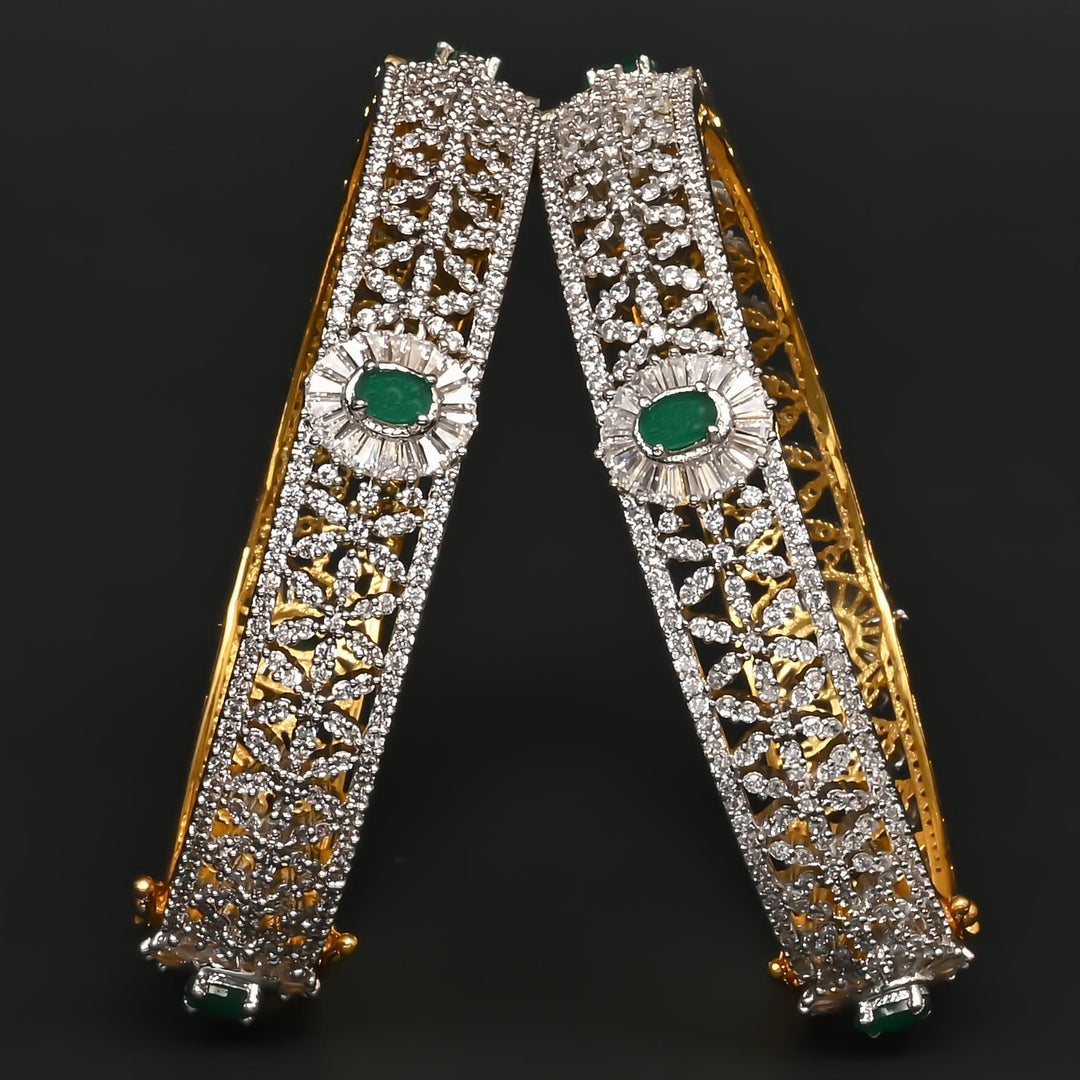 CZ Emerald Bangles