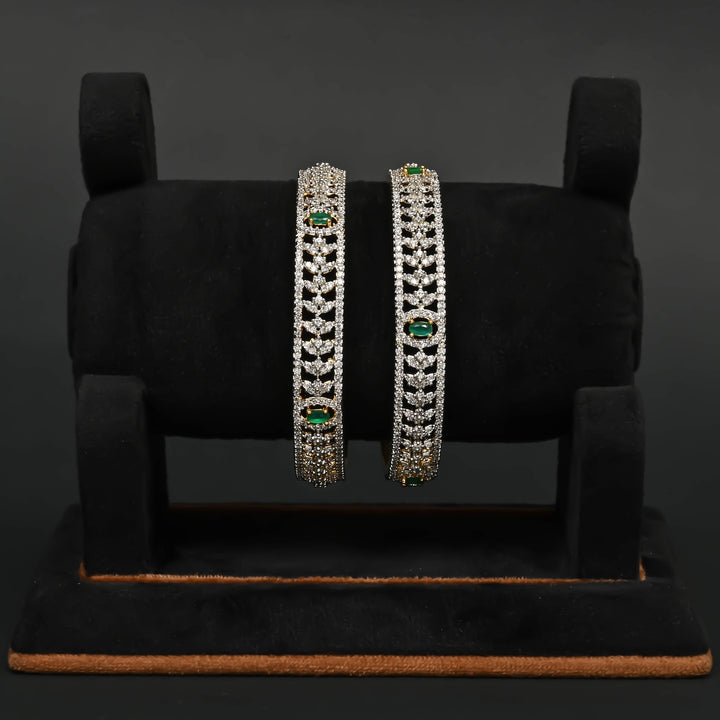 CZ Emerald Bangles