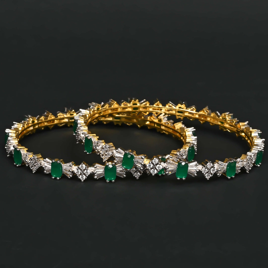 CZ Emerald Bangles