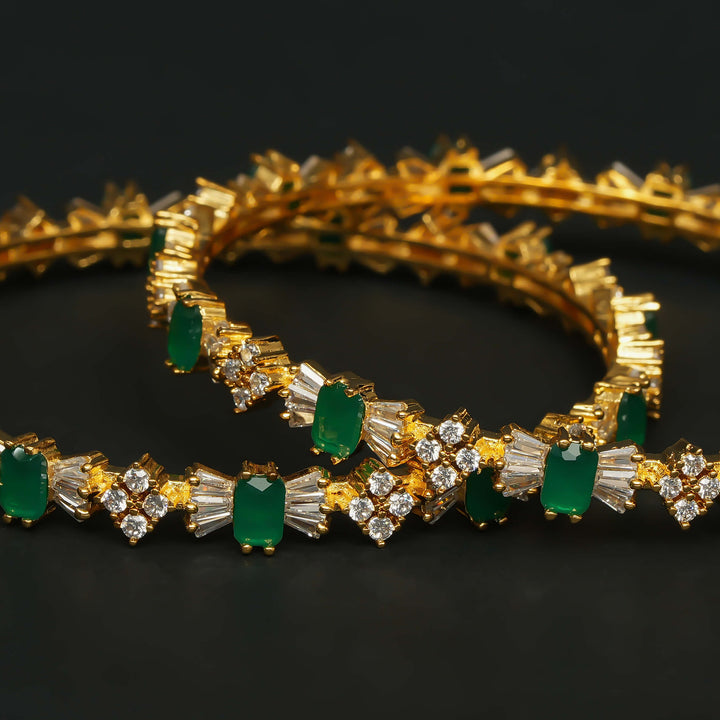 CZ Emerald Bangles