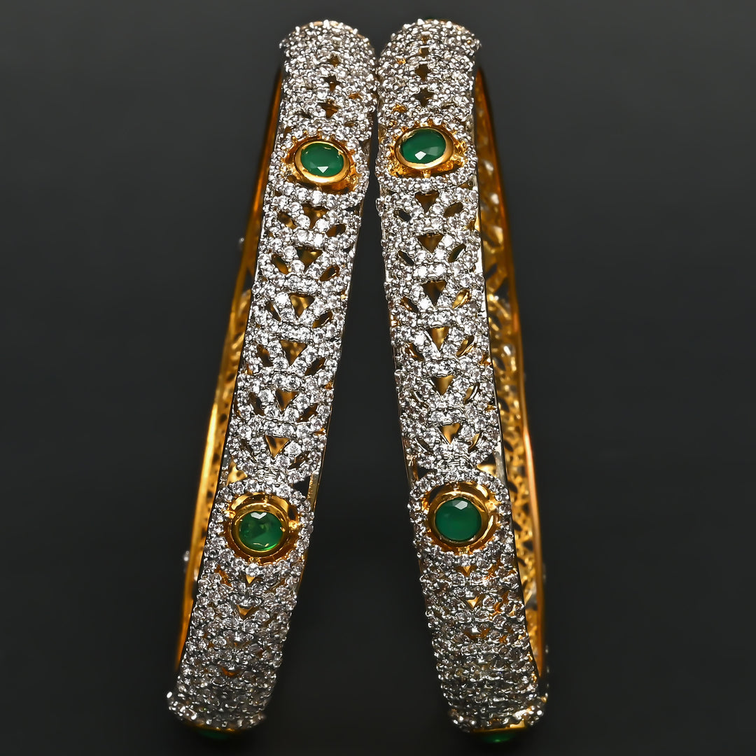 CZ Emerald Bangles
