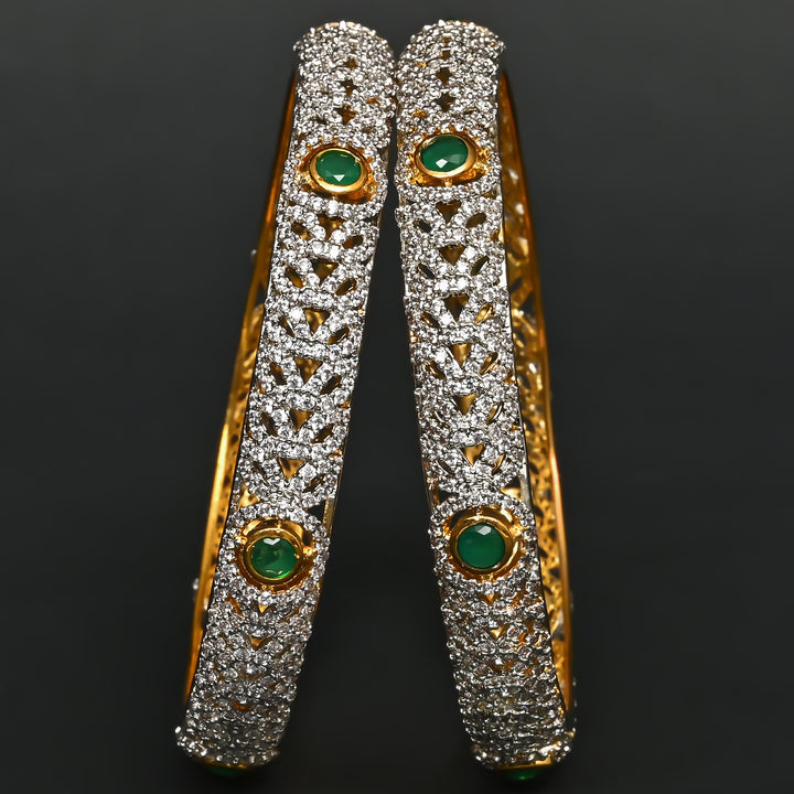 CZ Emerald Bangles