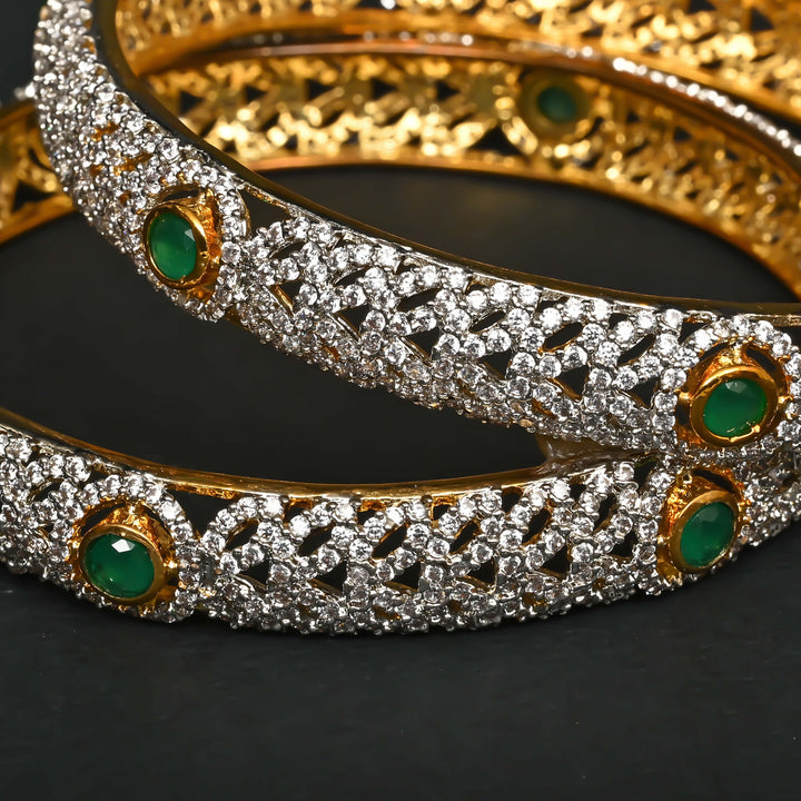 CZ Emerald Bangles