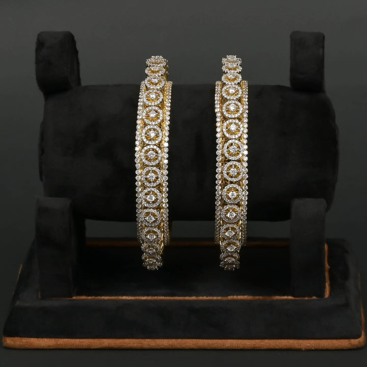 CZ Diamond Finish Bangles