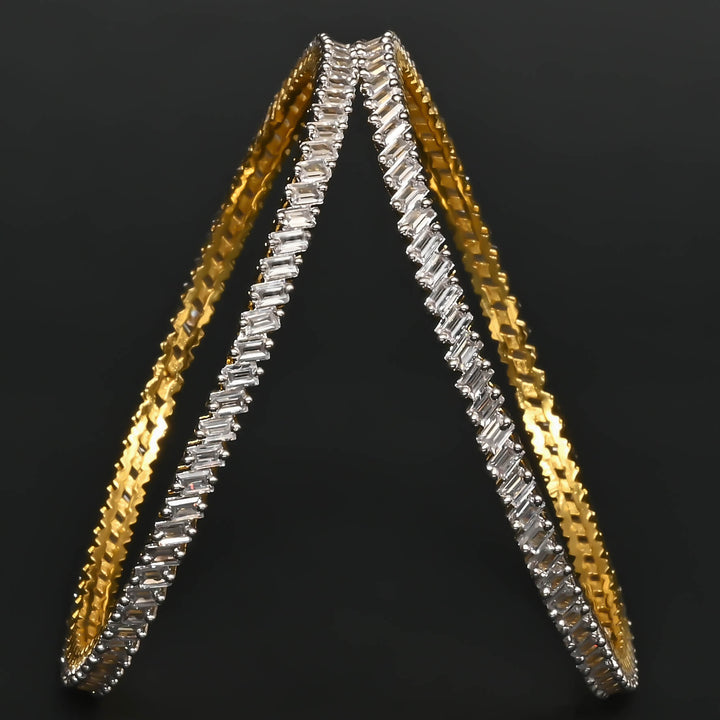 CZ Diamond Finish Bangles