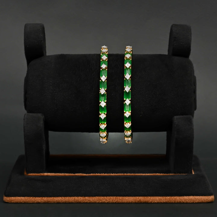 CZ Emerald Bangles