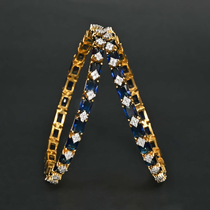 CZ Sapphire Bangles
