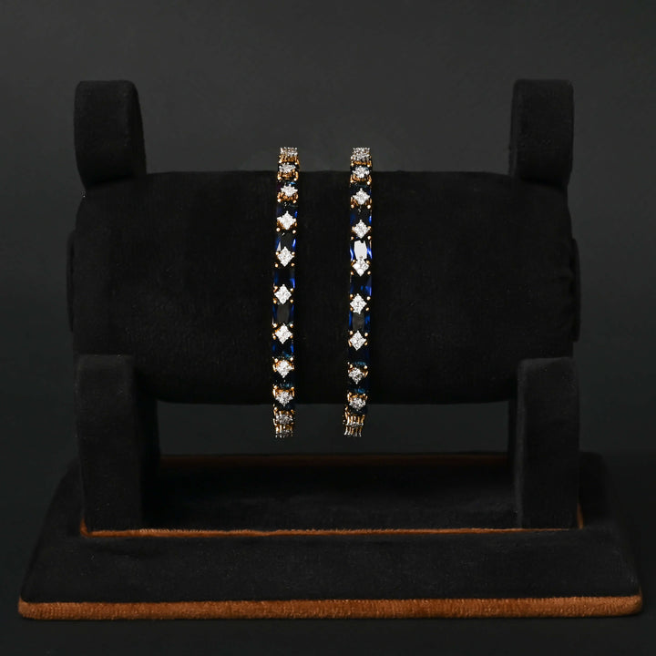CZ Sapphire Bangles