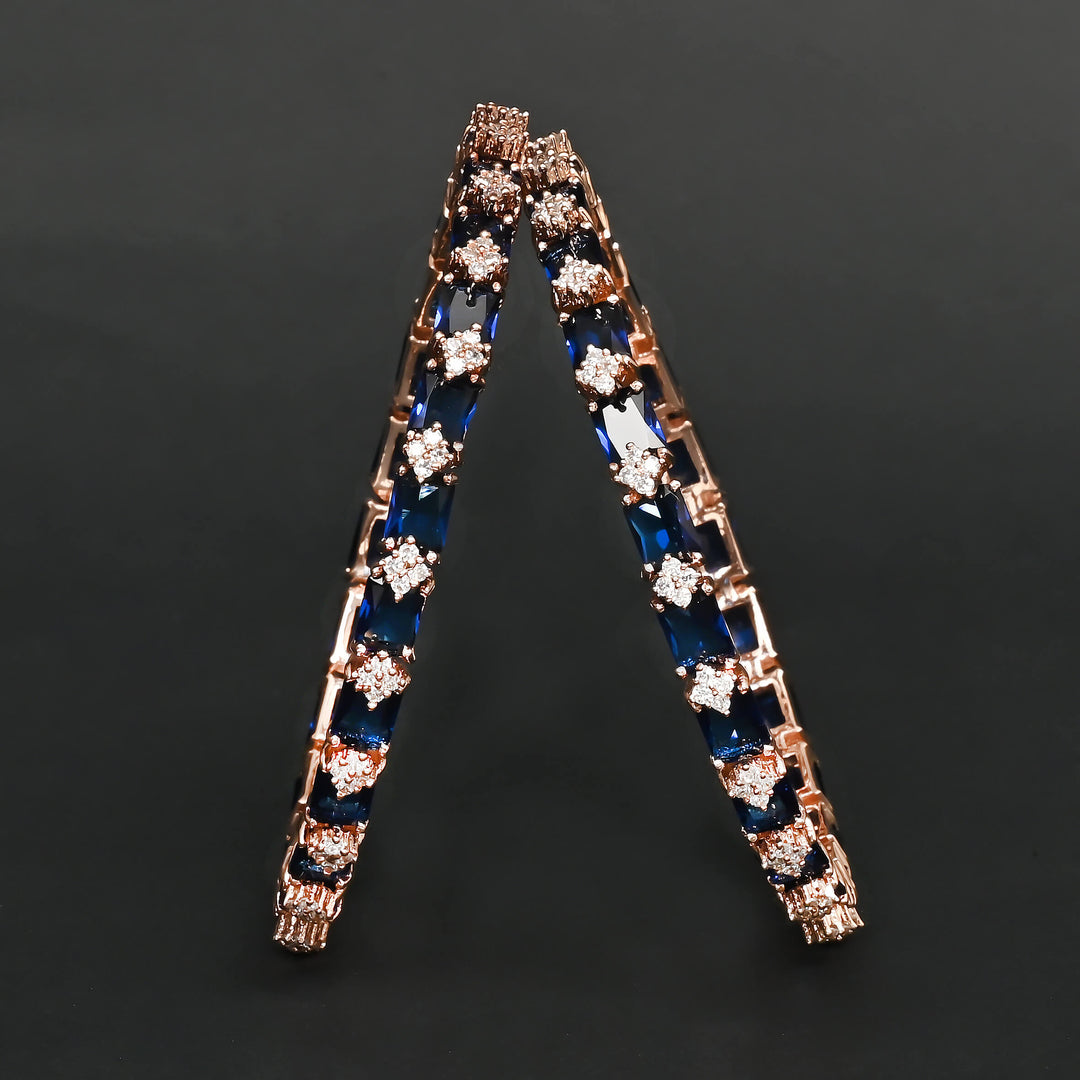 CZ Sapphire Bangles