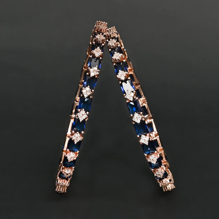 CZ Sapphire Bangles