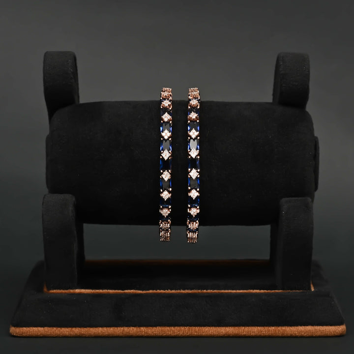 CZ Sapphire Bangles