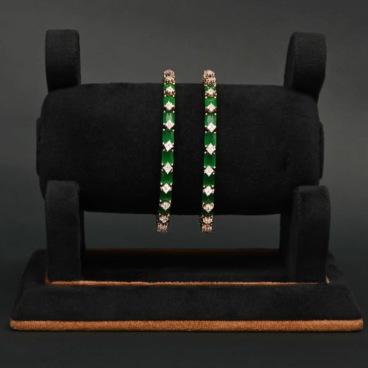 CZ Emerald Bangles
