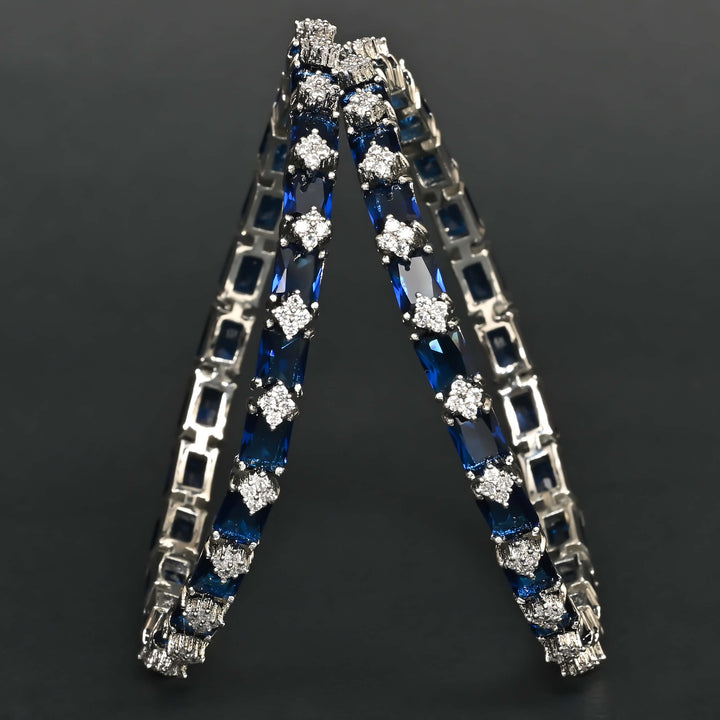 CZ Sapphire Bangles