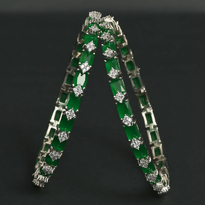 CZ Emerald Bangles