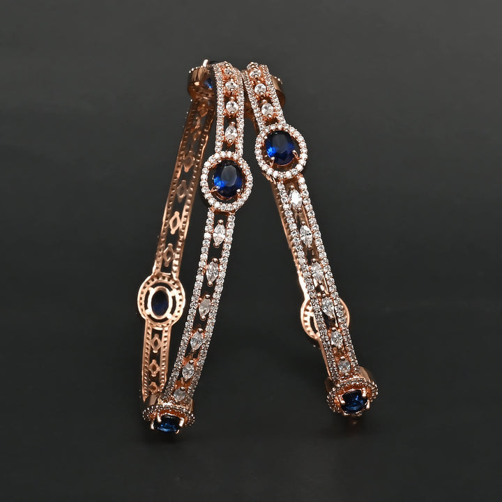 CZ Sapphire Bangles