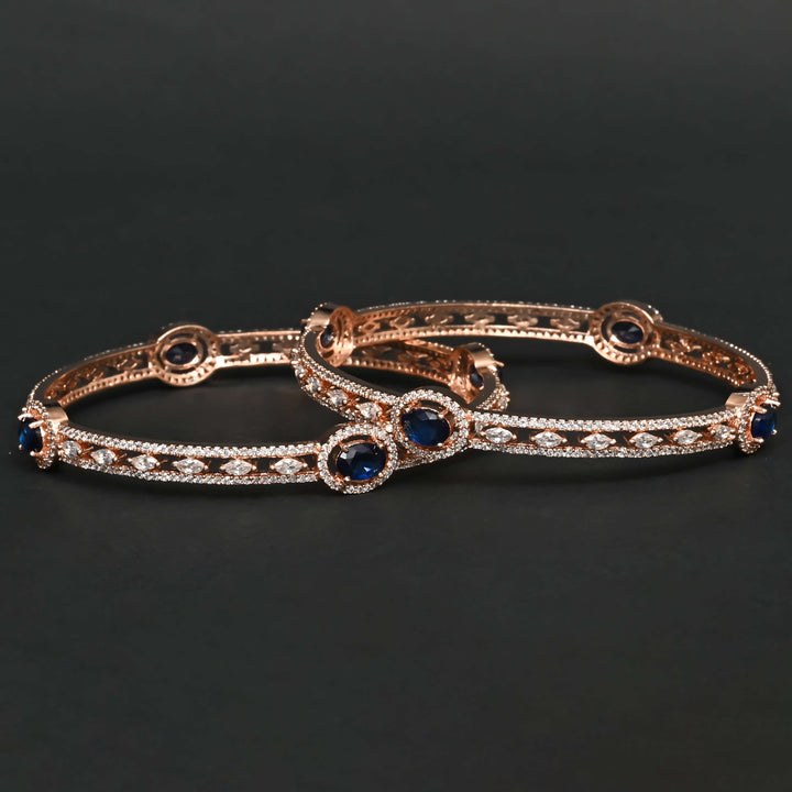 CZ Sapphire Bangles