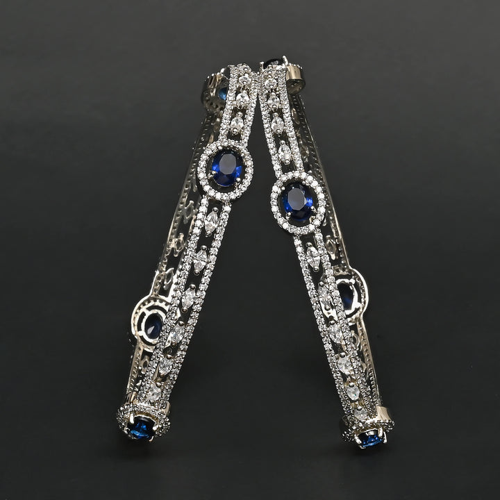 CZ Sapphire Bangles