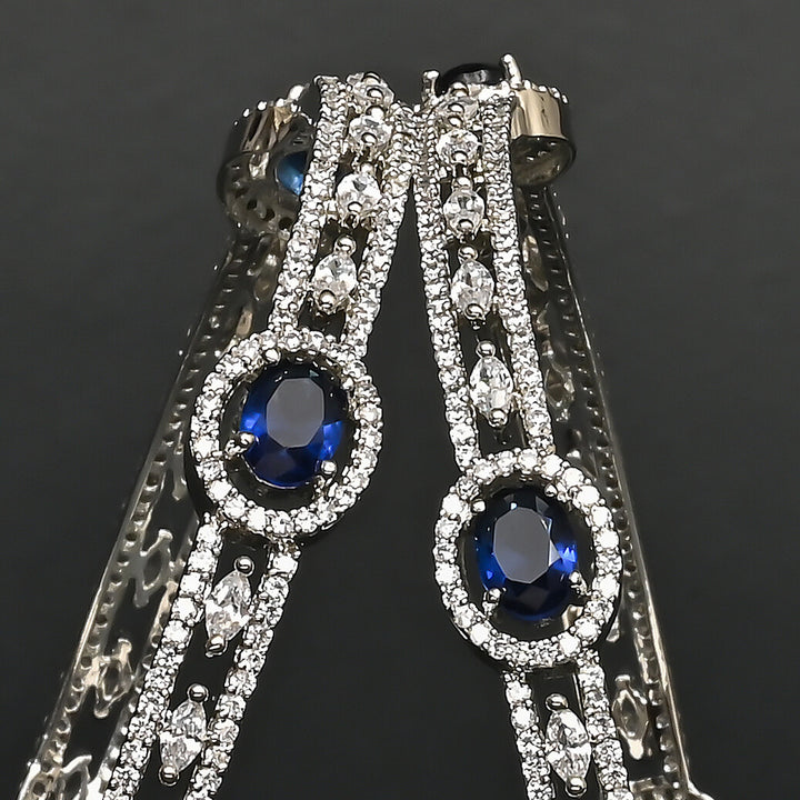 CZ Sapphire Bangles