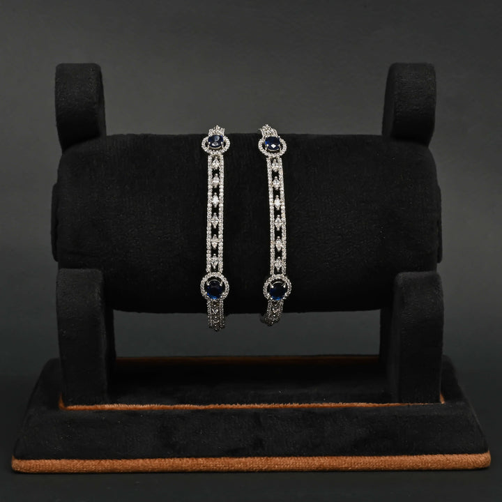 CZ Sapphire Bangles