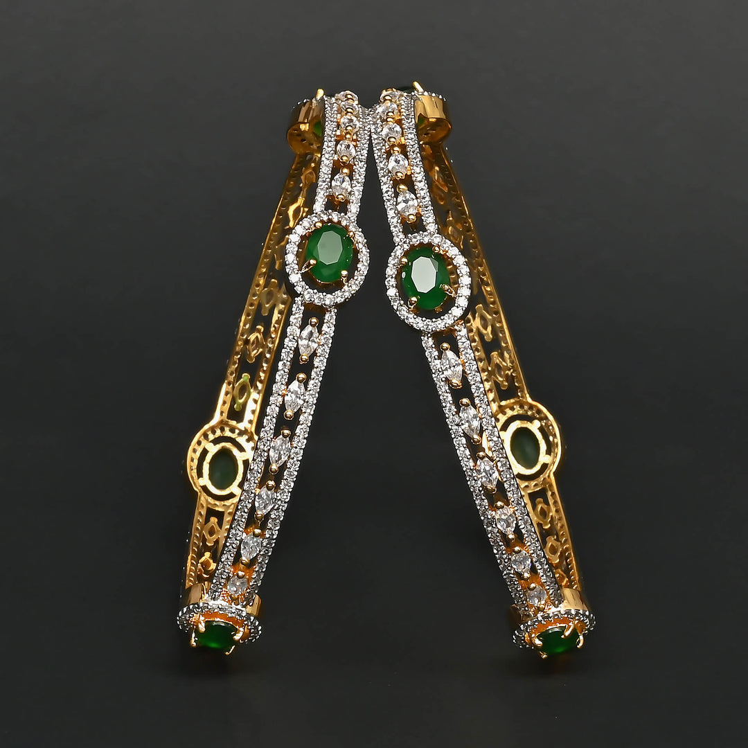 CZ Emerald Bangles
