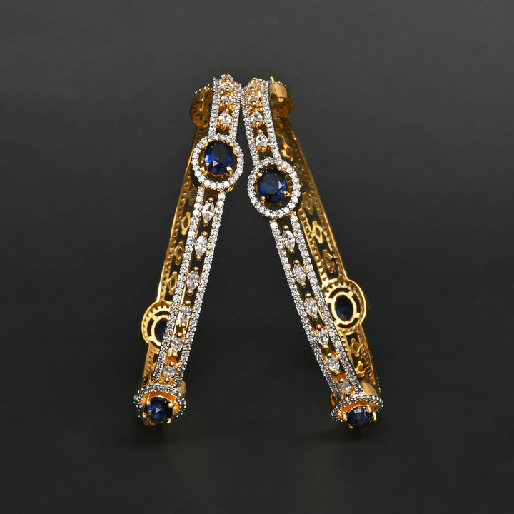 CZ Sapphire Bangles