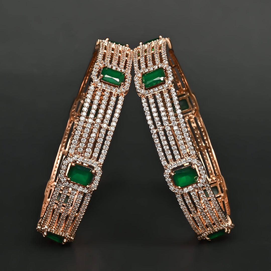 CZ Emerald Bangles