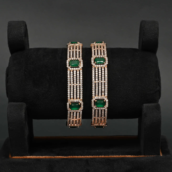 CZ Emerald Bangles