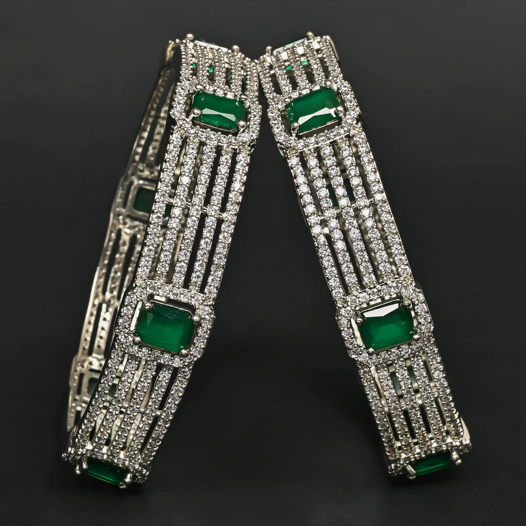 CZ Emerald Bangles