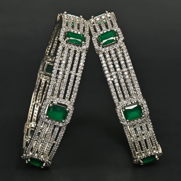 CZ Emerald Bangles
