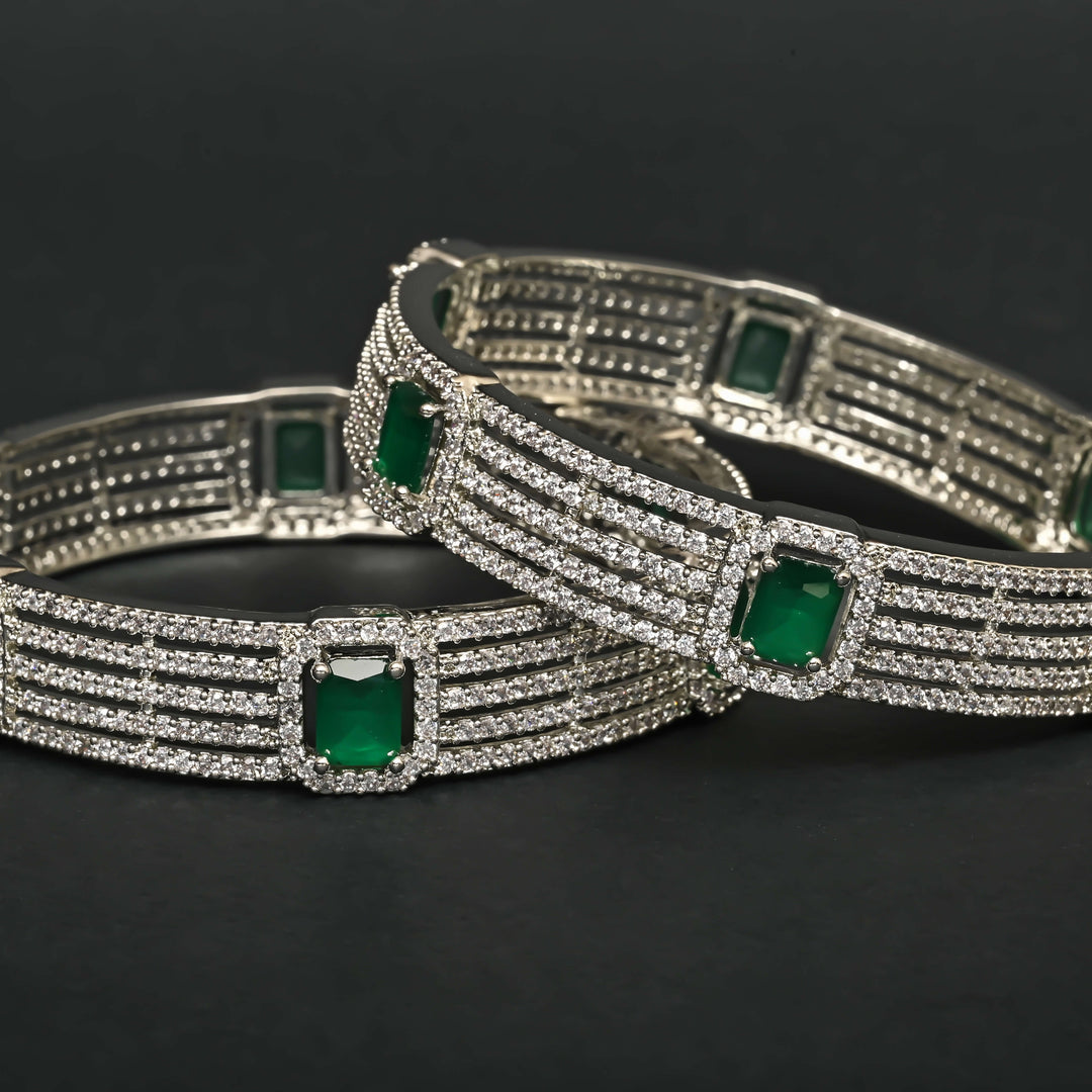 CZ Emerald Bangles