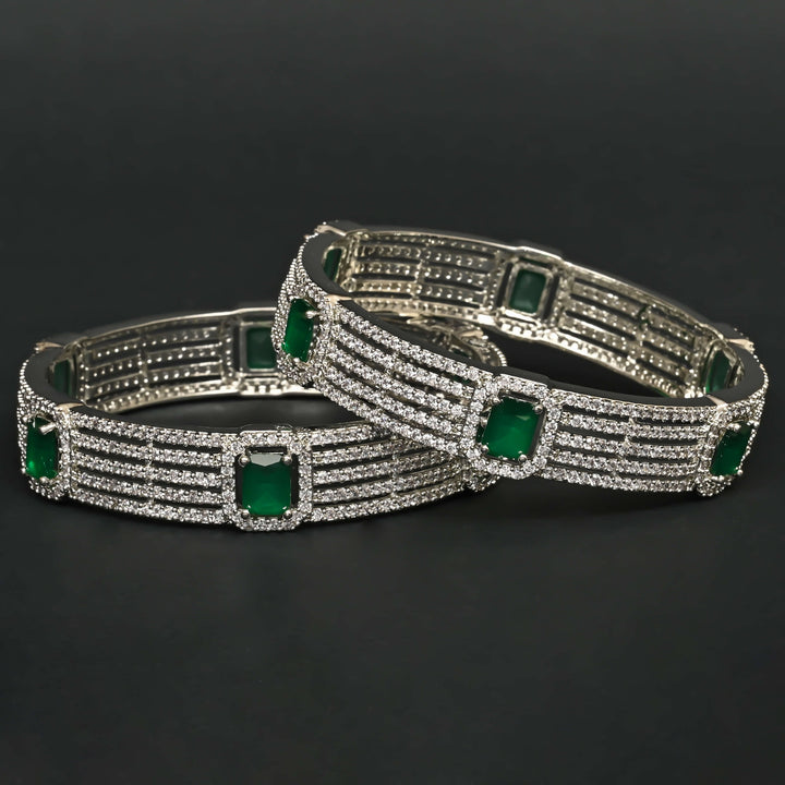 CZ Emerald Bangles