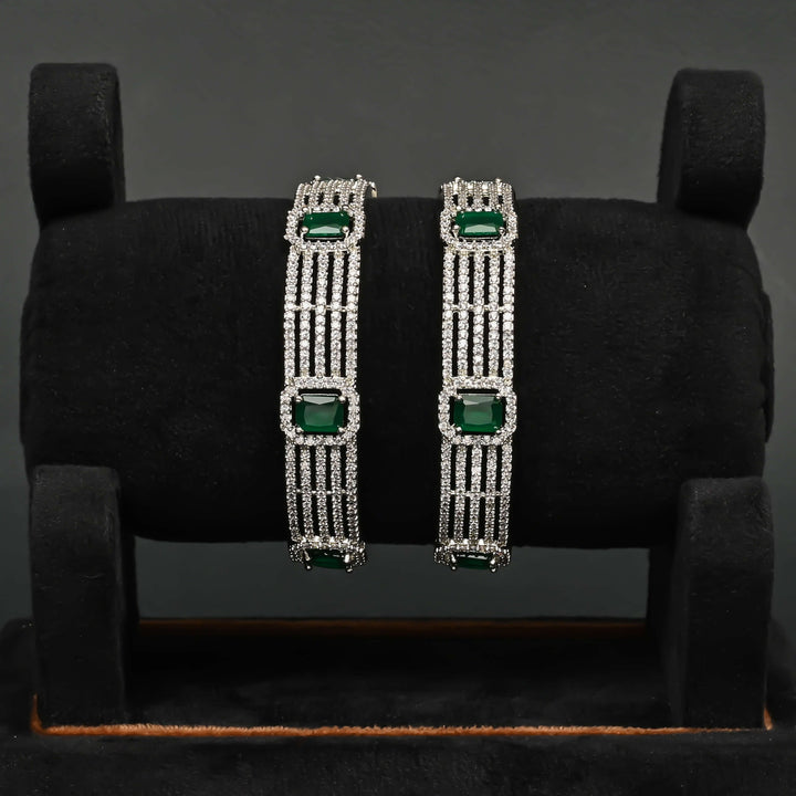 CZ Emerald Bangles