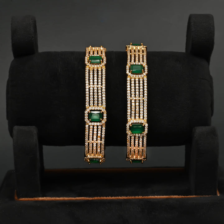 CZ Emerald Bangles