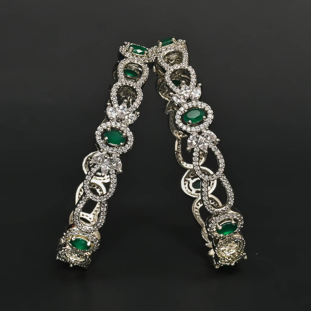 CZ Emerald Bangles